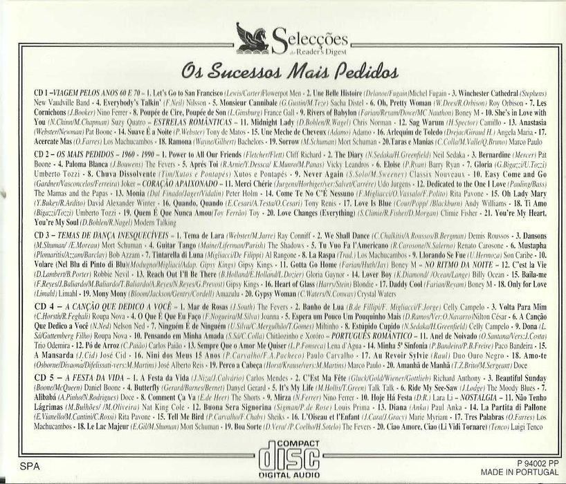 Os Sucessos Mais Pedidos (5 CD)