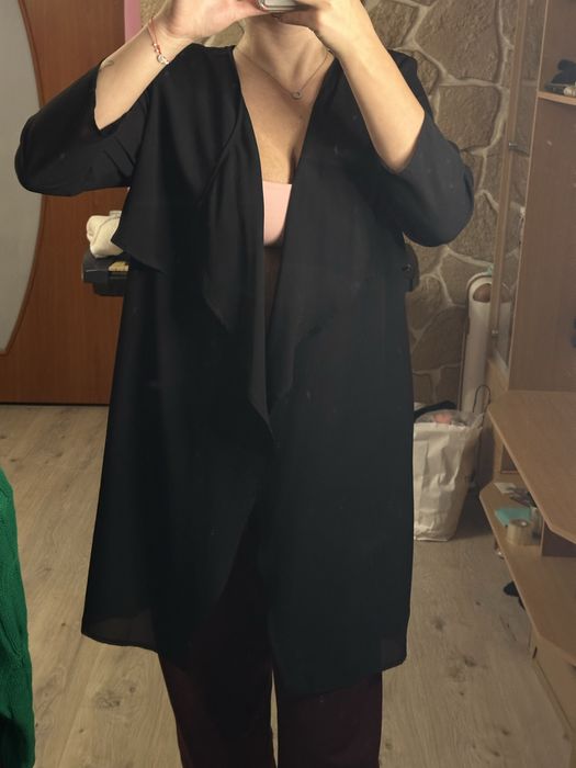 Ciemna narzuta H&M | 40 L | wada niewidoczna podczas noszenia