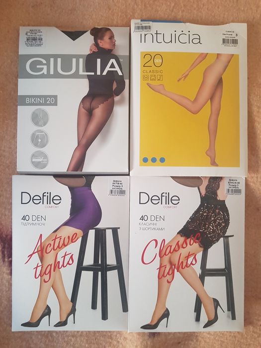 Колготки капроновые 3 - 5 р.