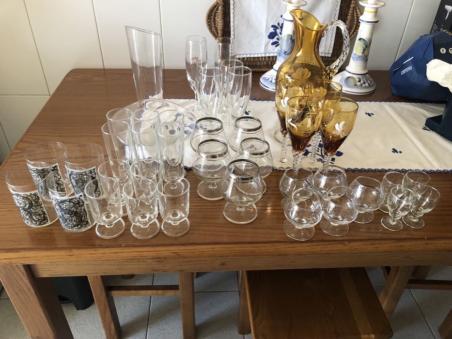 Varios modelos copos,decanter