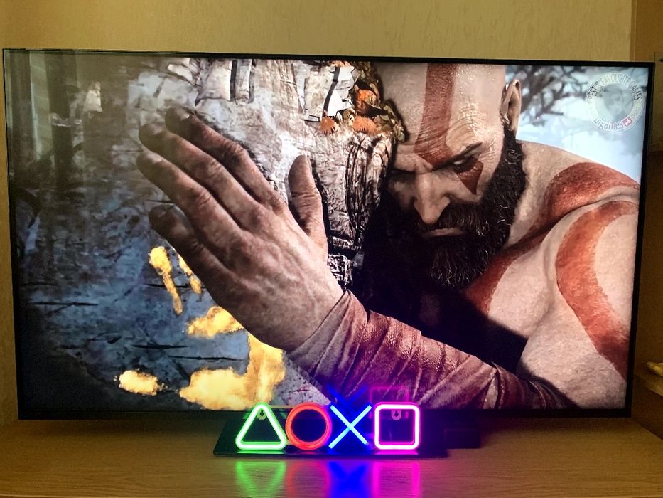 Неоновая вывеска  ps2,ps3,ps4,ps5,очень яркая