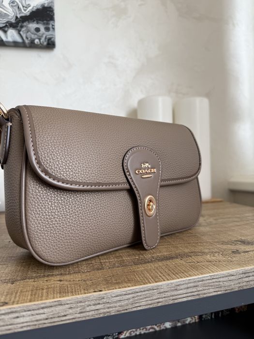 Сумка Coach жіноча коричнева