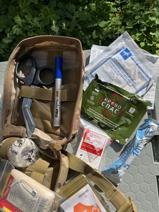 Тактична аптечка, медичний тактичний набір, військова аптечка