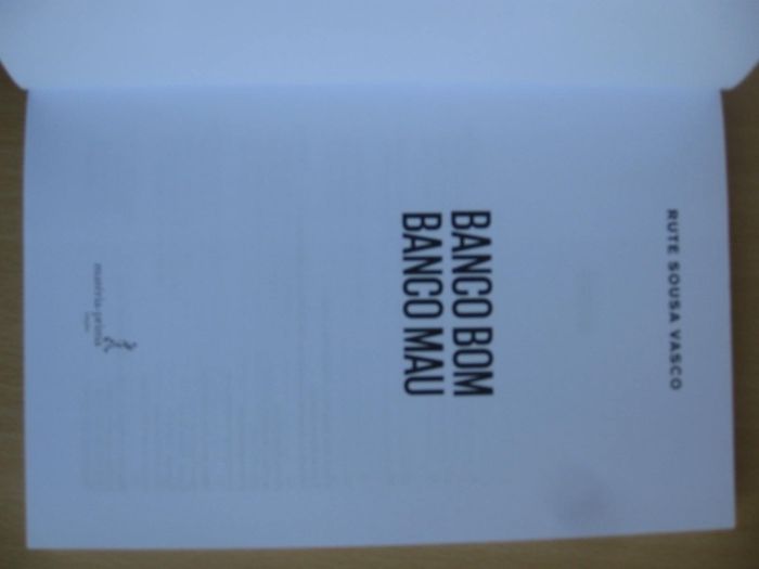 Banco Bom, Banco Mau de Rute Sousa Vasco