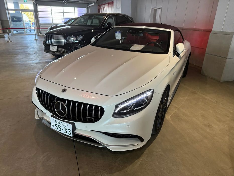 Mercedes-Benz Klasa S Mercedes-Benz S63(A217) AMG Cabriolet Import Japonia