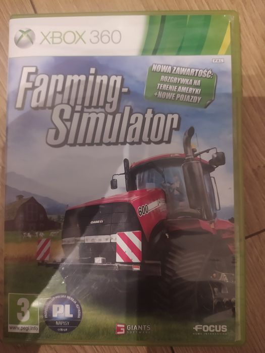 Farming Simulator wersja PL Xbox 360.