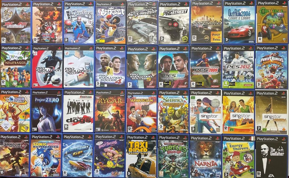 Jogos PLAYSTATION 2 / PS2 || COMPLETOS || (a vulso) - DESDE 2€
