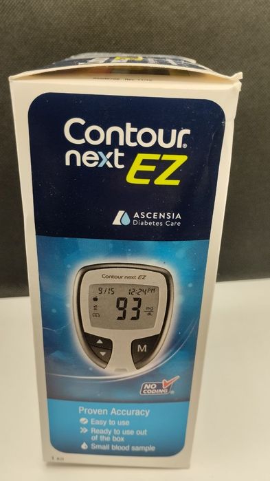 Глюкометр Contour Next EZ, вимірювач цукру