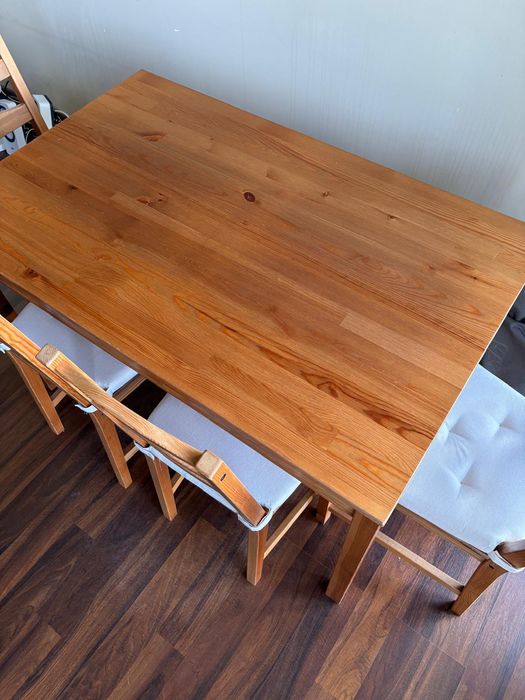 IKEA JOKKMOK – stół + 4 krzesła
