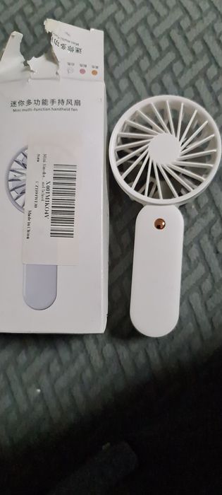 Mini wentylator kieszonkowy na ładowanie typ c