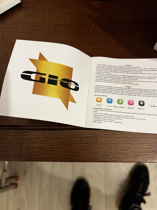 Camara desportiva tipo GoPro