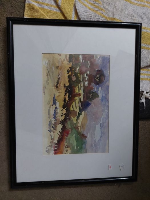 Aguarela sobre papel Luis Alberto