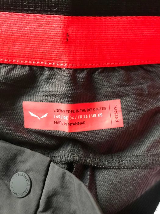 Salewa Pedroc Durastretch W pant grey damski XS, S, M i L  spodnie softshell