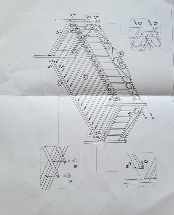 Łóżko IKEA Birma 90x200