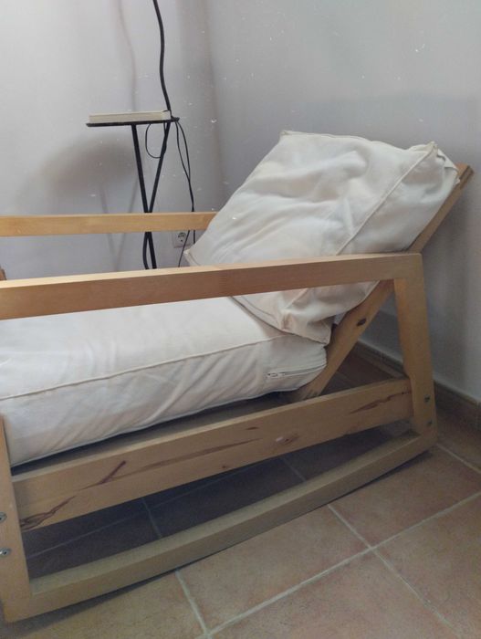 Cadeirão de baloiço IKEA