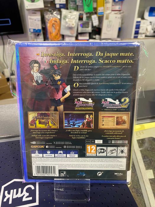 Ace Attorney Investigations Collection PS4 Nowa Sklep Ostróda