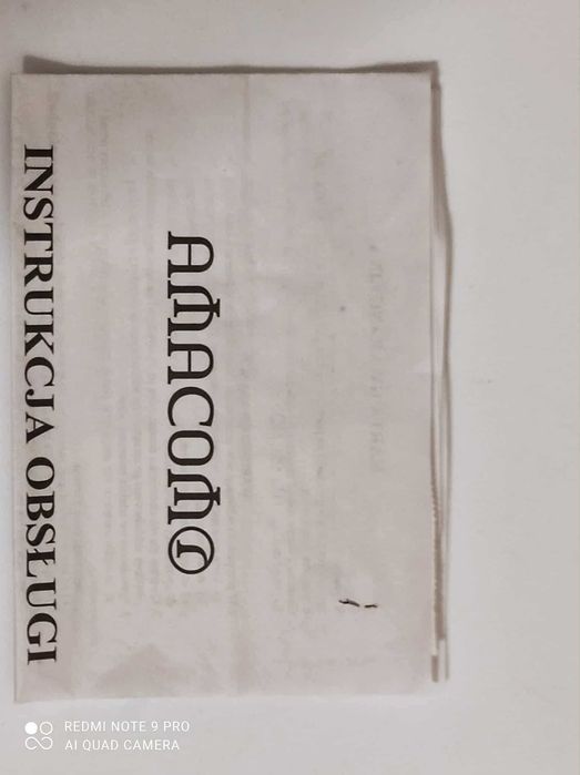 OKAZJA! ANTYK! Stacjonarny przewodowy telefon AMACOM AMC-20