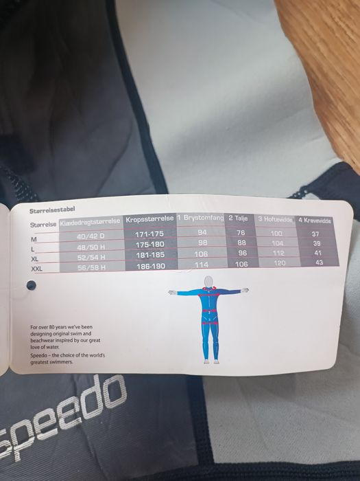 Pianka do nurkowania Speedo rozmiar M grubość 3mm