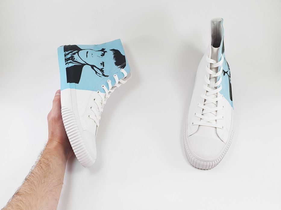 CALVIN KLEIN & ANDY WARHOL високі чоловічі кеди 44 45 29 см