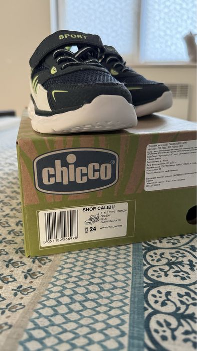 Кросівки дитячі Chicco 24 розмір 15см