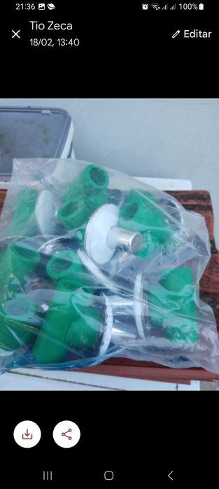 Caixa de corte água em PPR