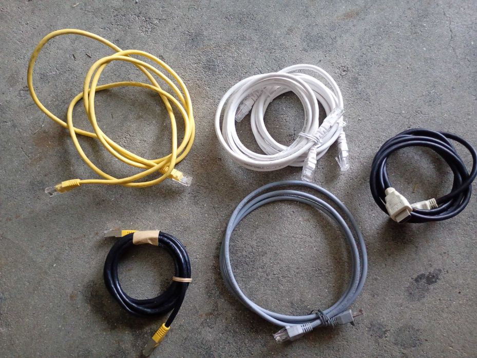 Cabos HDMI e Cabos de rede Novos!