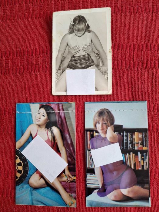 1 poster + 3 fotos - tudo antigo (anos 60) e "especial"