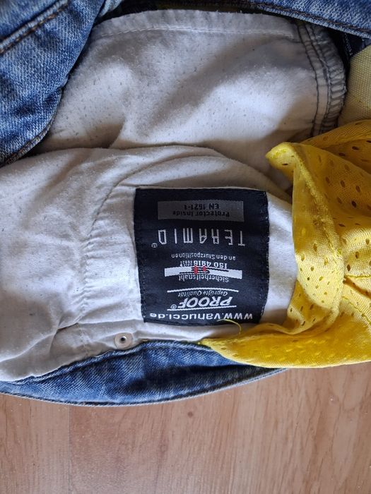 Spodnie motocyklowe dżinsowe Vanucci