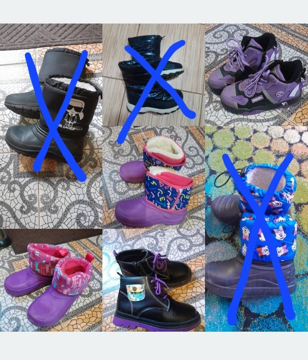 Взуття на дівчинку черевики, чоботи