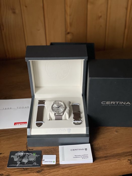 Механічний ГОДИННИК CERTINA DS-1 C029.807.11.031.02 + РЕМІНЬ