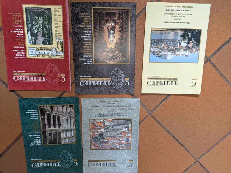 Conjunto de revistas O Tripeiro