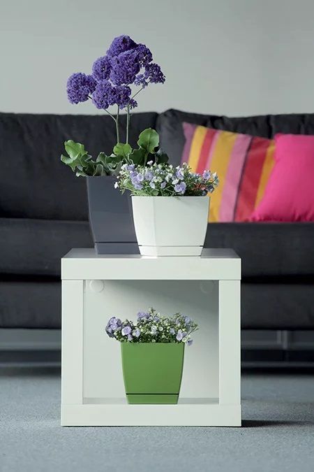 Doniczka Coubi - Grafit Prosperplast