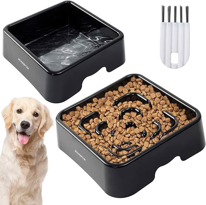 Zestaw misek dla psa spowalniająca jedzenie i wode
