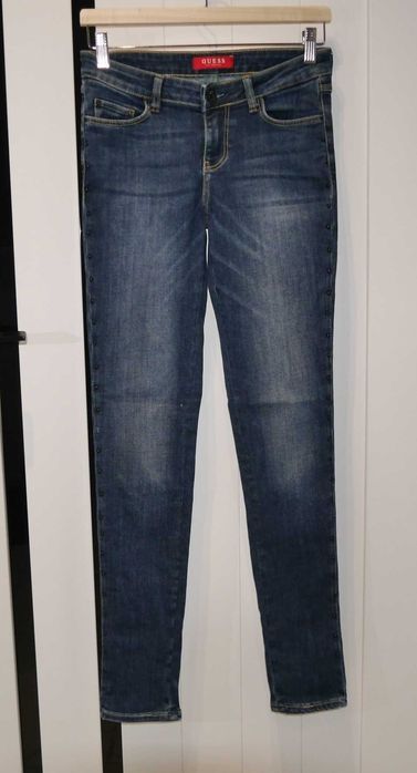 Guess świetne spodnie rurki dżety 34 XS