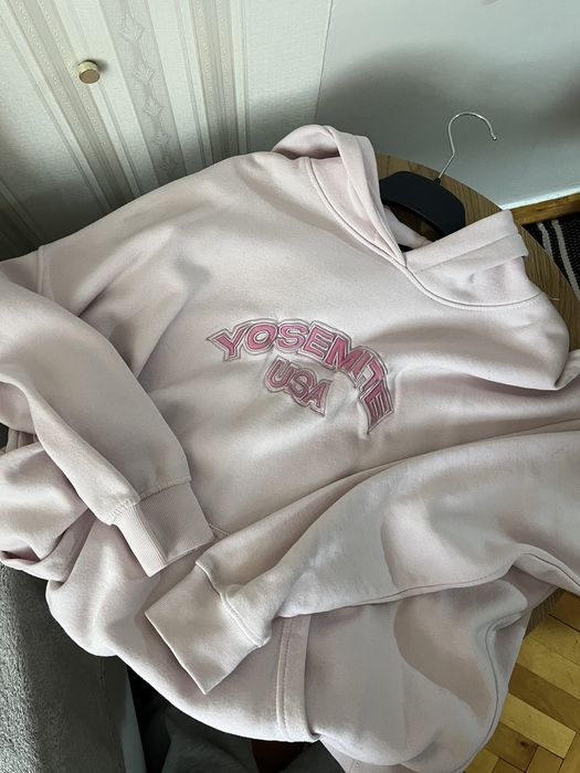 Худі оверсайз рожеве