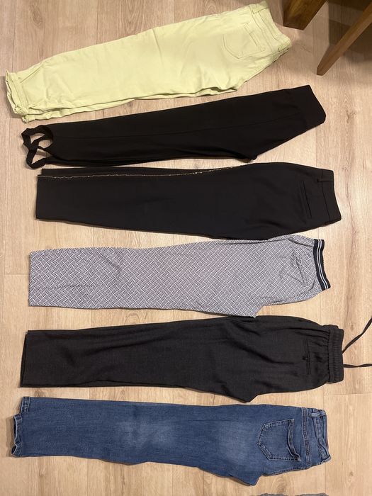 Spodnie 6 par w rozmiarze 36