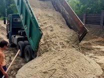 Доставка сыпучих строй материалов:Песок,щебень,отсев,шлак,вывоз мусора