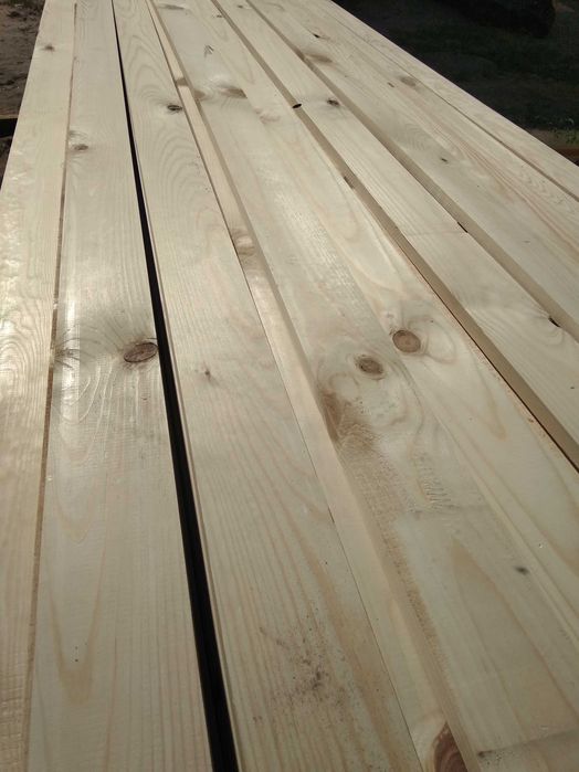 Обрізна стругана дошка 20 мм 20х100 20х120 20х140 мм строганная доска