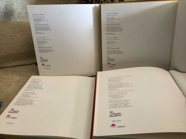 Conjunto 12 livros de coleção dos CTT, de 1990 a 2000