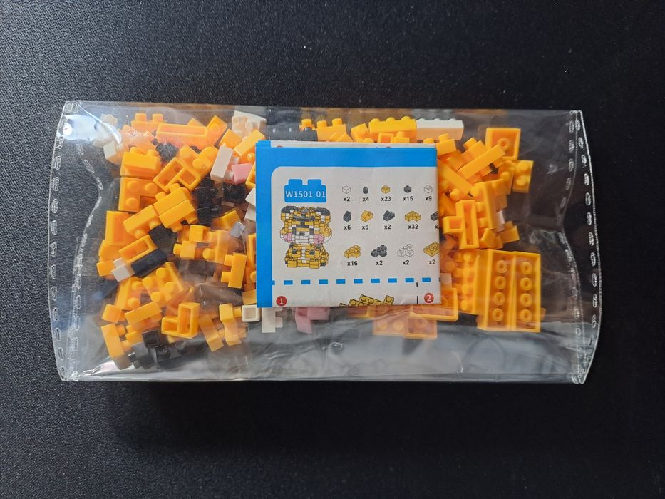 Mini blocos de montar tigre