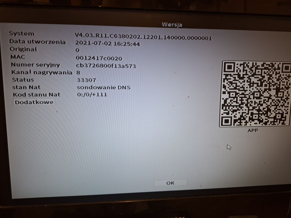 Rejestrator kamer Ozikam N6108HE-POE