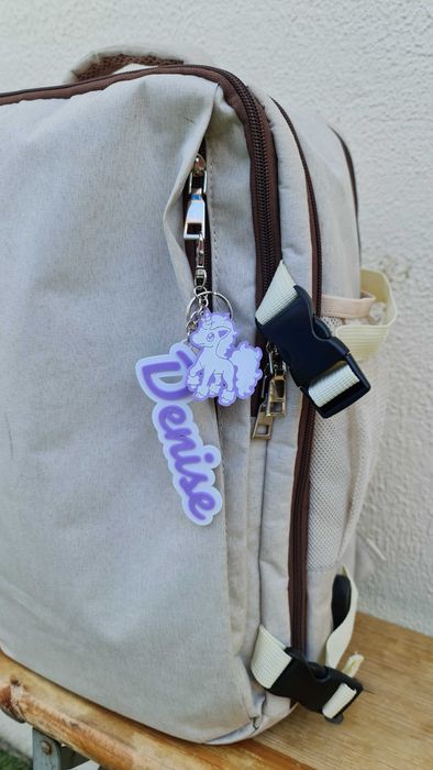 Chaveiro para mochila escolar
