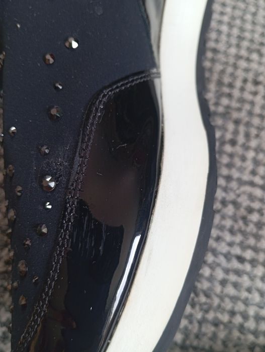 wsuwane półbuty typu slipper austriackiej marki Högl r. 40, 41