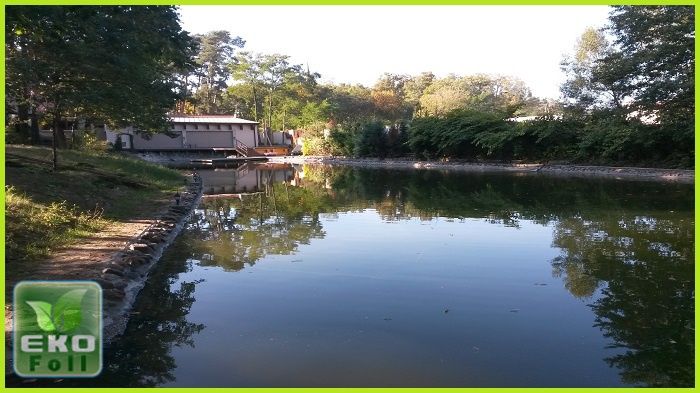 Folia do oczek wodnych stawów zbiorników wodnych GEOMEMBRANA | EKOFOLL