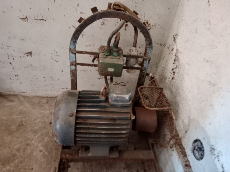 Silnik 10kW z wózkiem