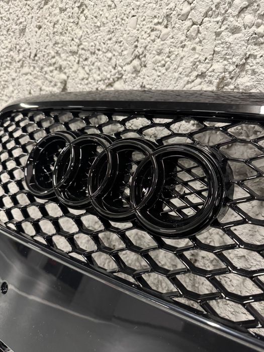 Grill, atrapa zderzak, kratki, plaster miodu. Audi A6 C6