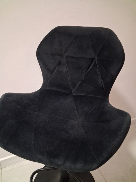 Hoker barowy 2 szt welurowy