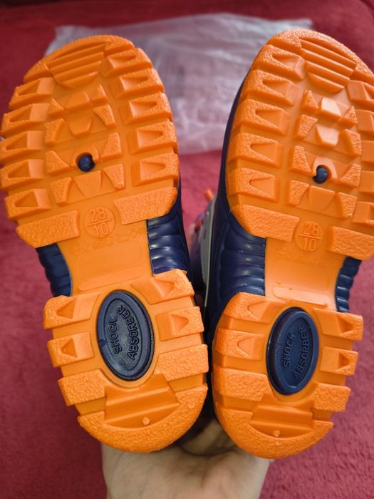 Śniegowce z wełną,Spirale dla chłopca, roz.28, Nowe z metką!