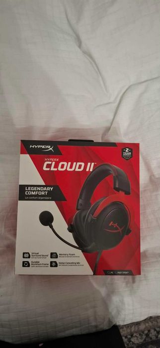 Słuchawki HyperX Cloud II Czerwone
