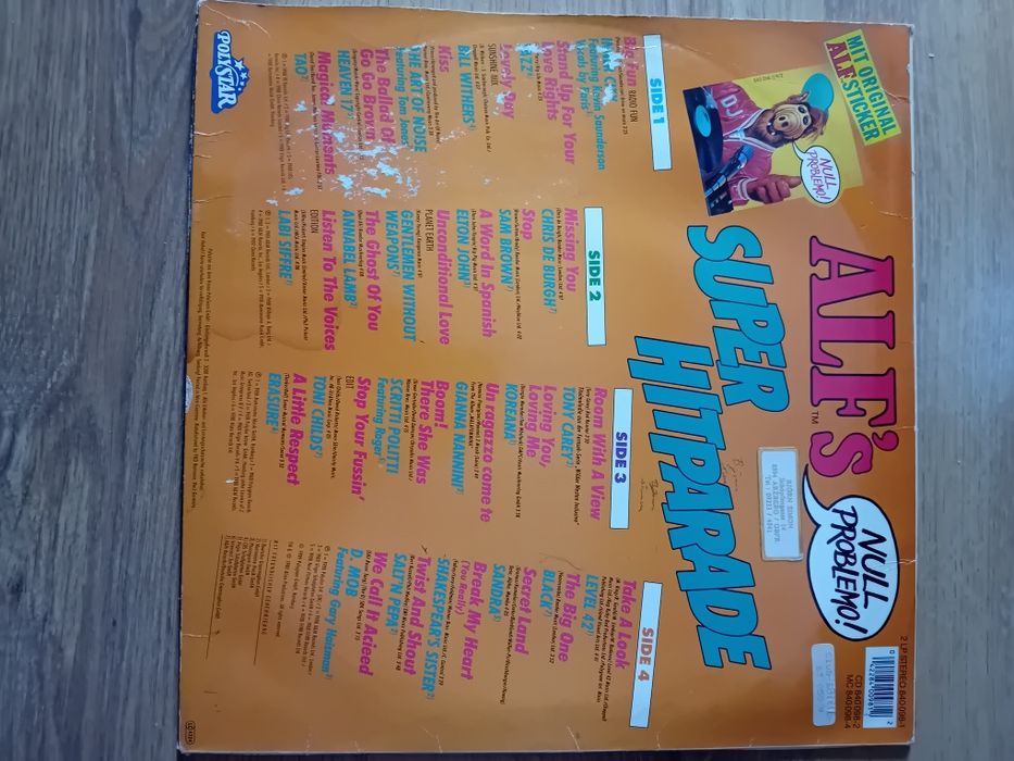 Alf 's Super Hitparade 2LP winyl